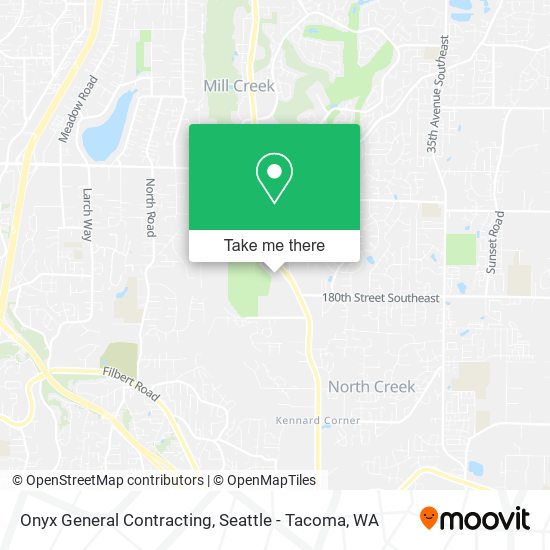 Onyx General Contracting map