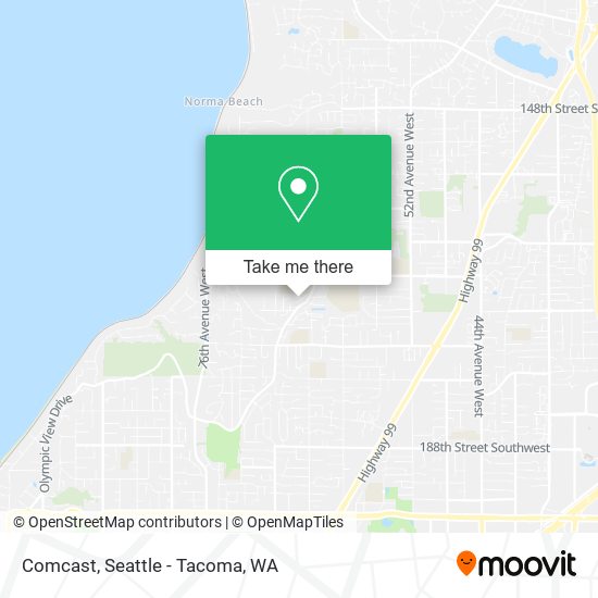 Comcast map