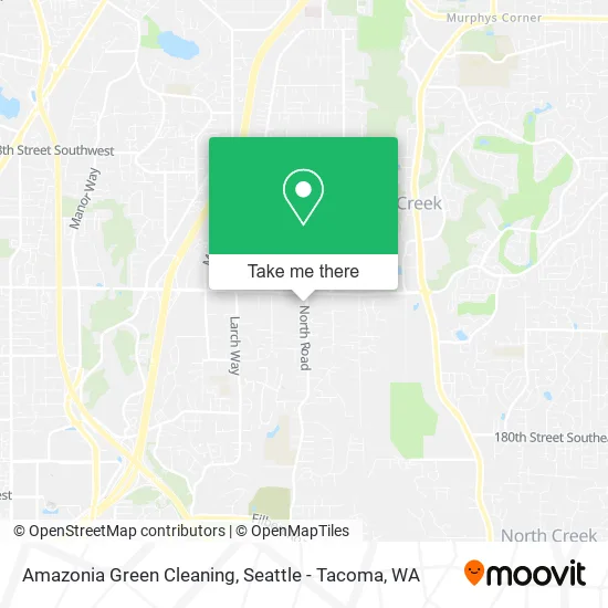 Mapa de Amazonia Green Cleaning