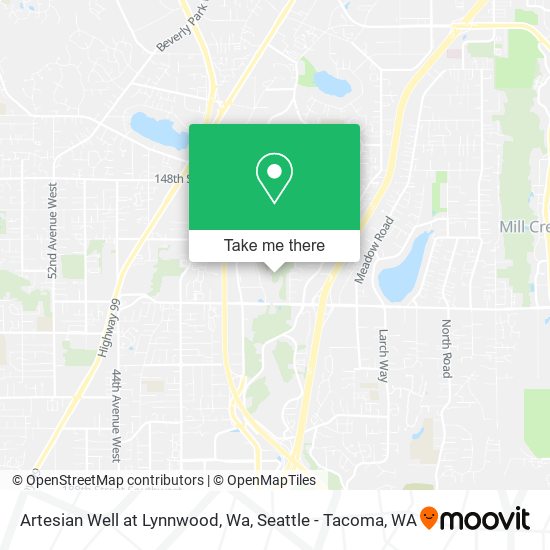 Mapa de Artesian Well at Lynnwood, Wa