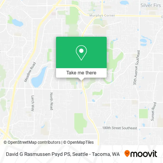 David G Rasmussen Psyd PS map