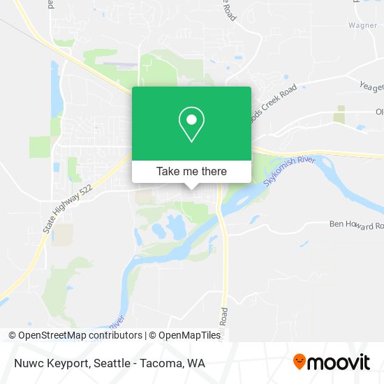 Nuwc Keyport map