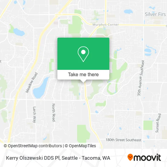 Kerry Olszewski DDS Pl map