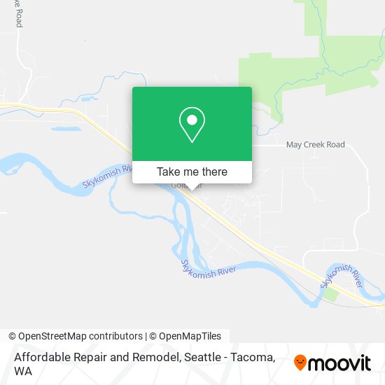 Mapa de Affordable Repair and Remodel