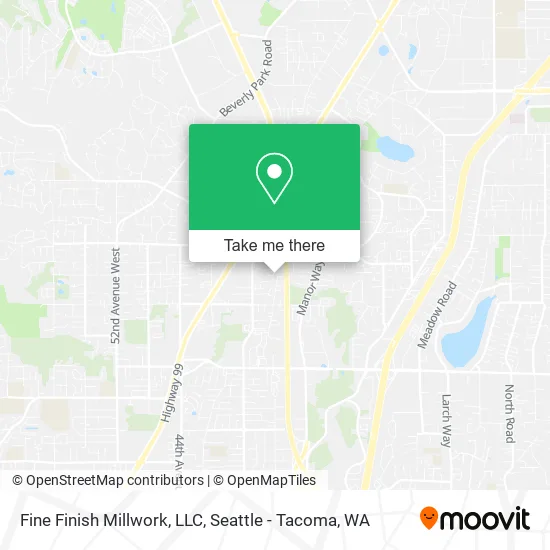 Mapa de Fine Finish Millwork, LLC