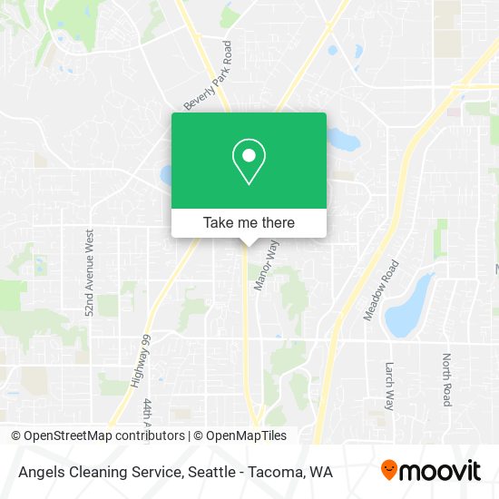 Angels Cleaning Service map