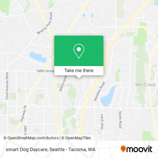 smart Dog Daycare map