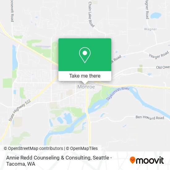 Annie Redd Counseling & Consulting map