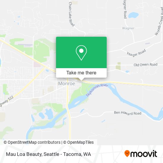 Mau Loa Beauty map