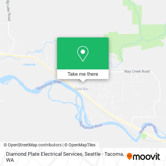 Diamond Plate Electrical Services map