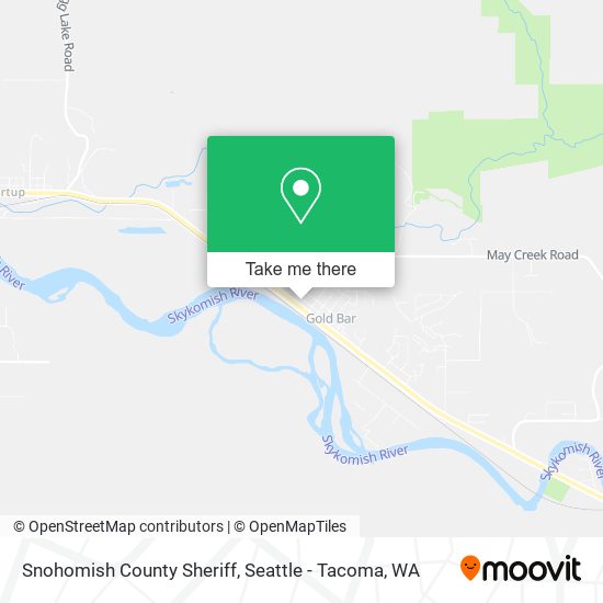 Mapa de Snohomish County Sheriff