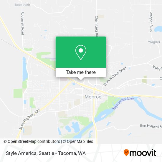 Mapa de Style America