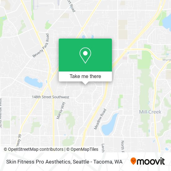 Mapa de Skin Fitness Pro Aesthetics