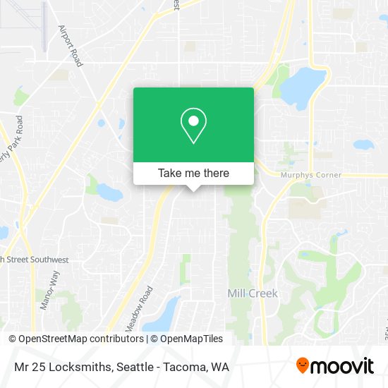 Mapa de Mr 25 Locksmiths