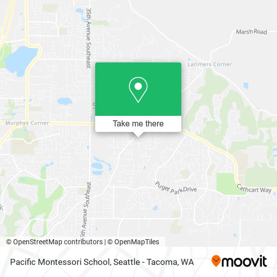Pacific Montessori School map