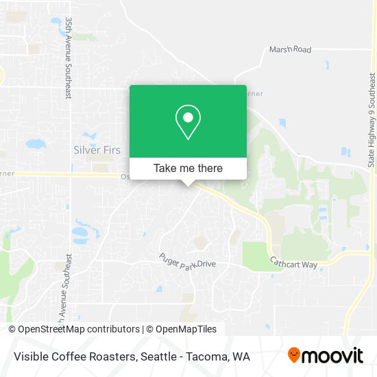 Visible Coffee Roasters map