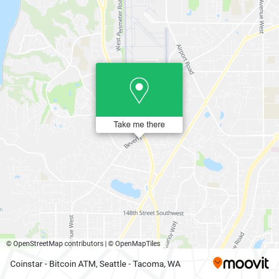 Coinstar - Bitcoin ATM map