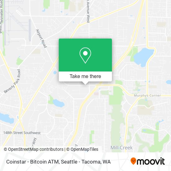 Coinstar - Bitcoin ATM map