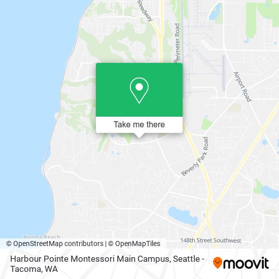 Harbour Pointe Montessori Main Campus map