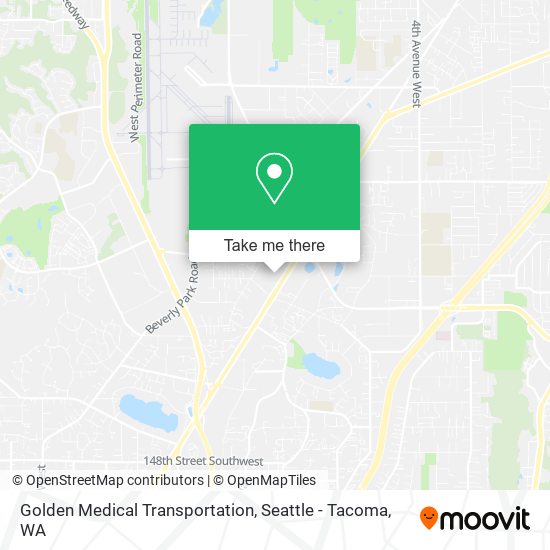 Mapa de Golden Medical Transportation