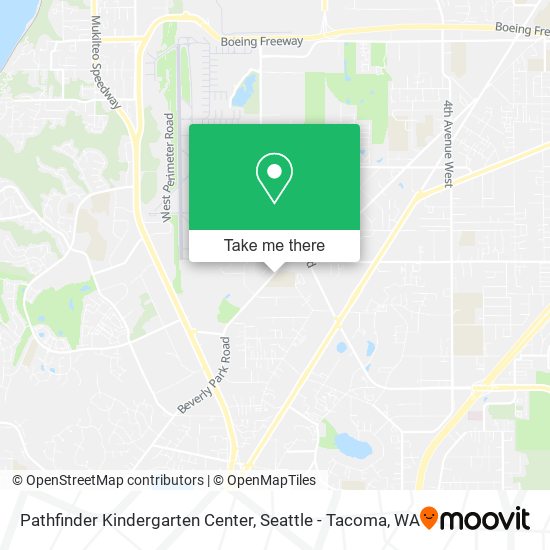 Pathfinder Kindergarten Center map