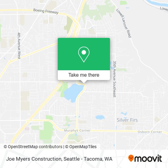 Mapa de Joe Myers Construction