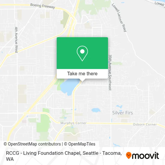 RCCG - Living Foundation Chapel map