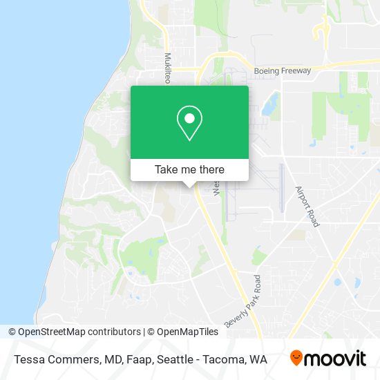 Mapa de Tessa Commers, MD, Faap
