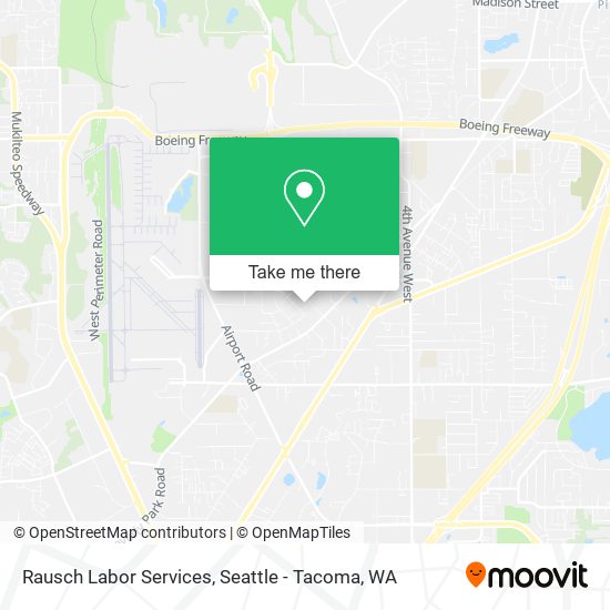 Mapa de Rausch Labor Services