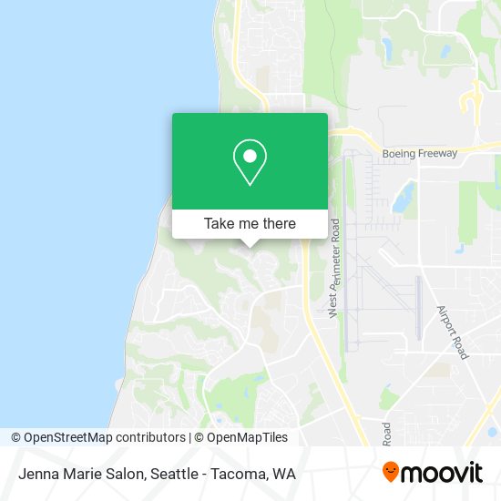 Jenna Marie Salon map