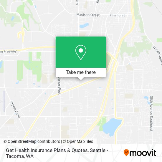 Mapa de Get Health Insurance Plans & Quotes