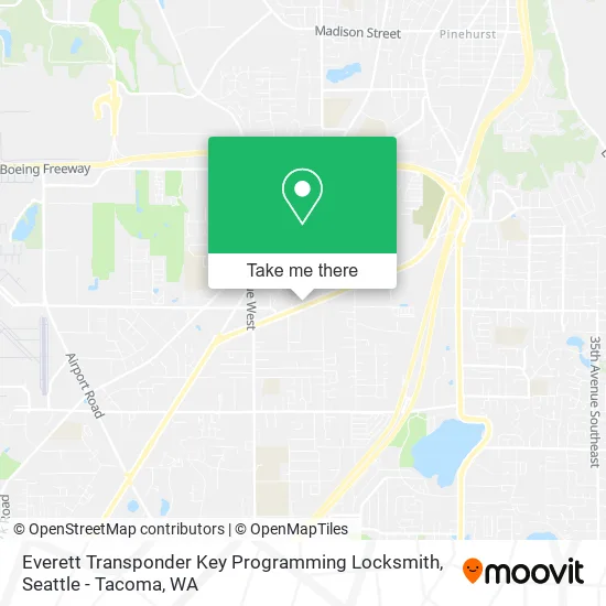 Mapa de Everett Transponder Key Programming Locksmith