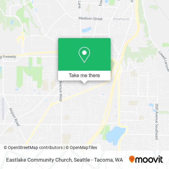 Mapa de Eastlake Community Church