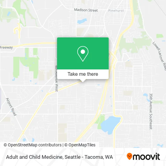 Mapa de Adult and Child Medicine