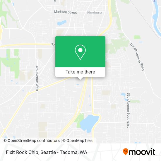Mapa de Fixit Rock Chip