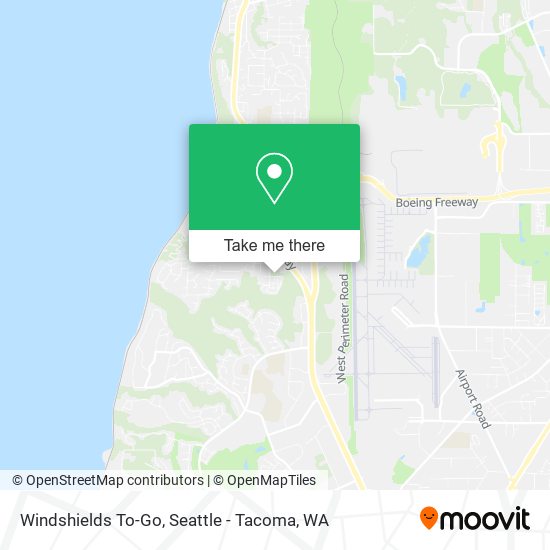 Windshields To-Go map