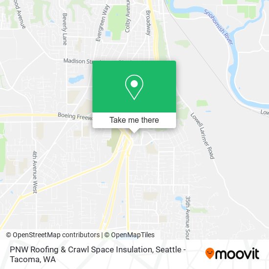 Mapa de PNW Roofing & Crawl Space Insulation