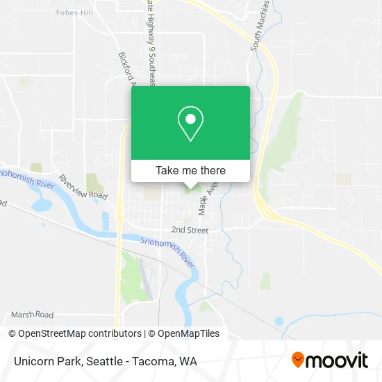 Mapa de Unicorn Park