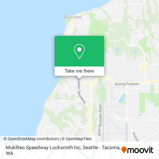 Mapa de Mukilteo Speedway Locksmith Inc