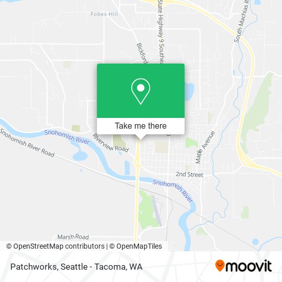 Patchworks map