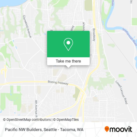 Mapa de Pacific NW Builders