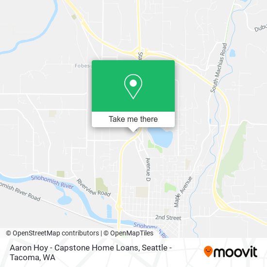 Aaron Hoy - Capstone Home Loans map