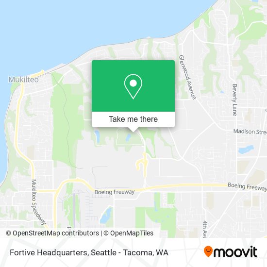 Mapa de Fortive Headquarters