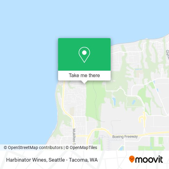 Harbinator Wines map
