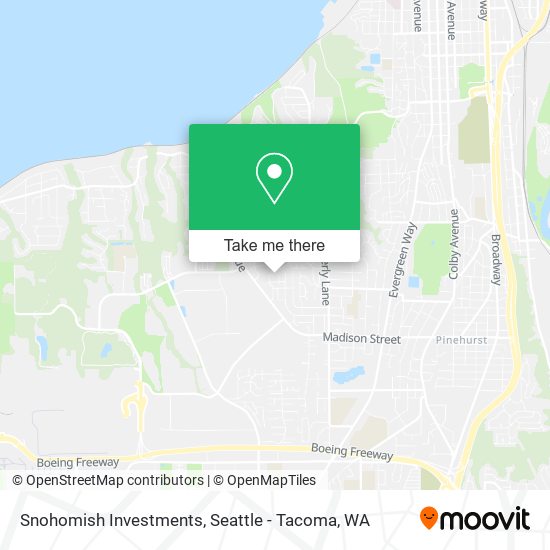 Mapa de Snohomish Investments