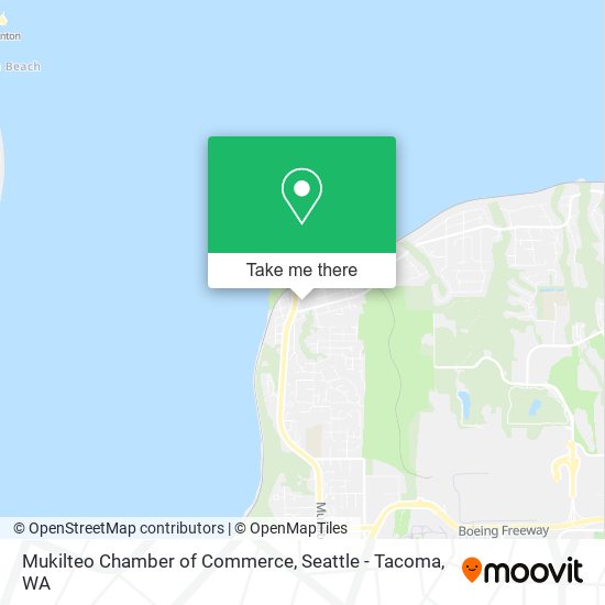 Mapa de Mukilteo Chamber of Commerce