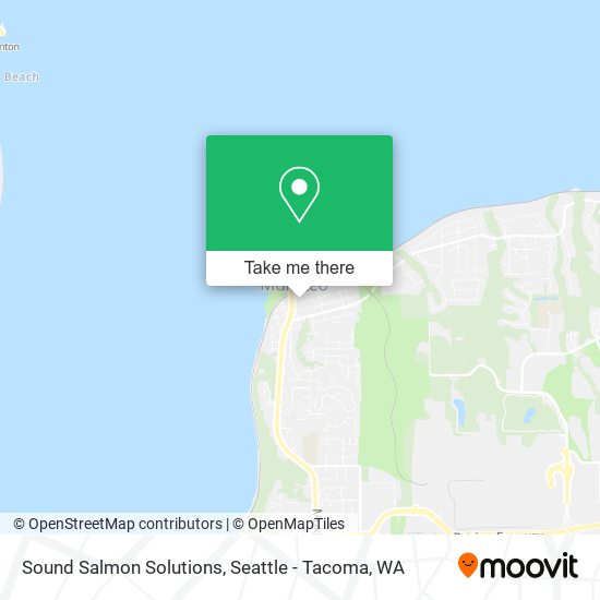 Mapa de Sound Salmon Solutions