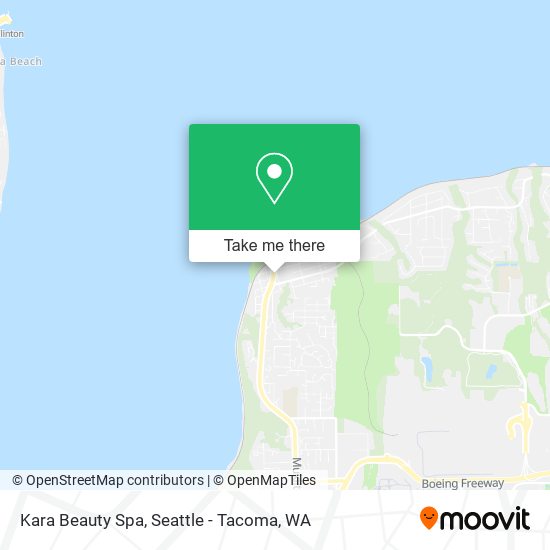 Mapa de Kara Beauty Spa