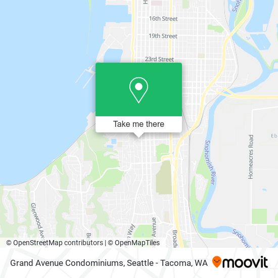 Grand Avenue Condominiums map