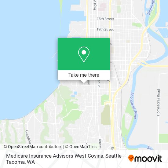 Mapa de Medicare Insurance Advisors West Covina